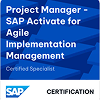 SAP Certified Specialist - Project Manager - SAP Activate for Agile Implementation Management