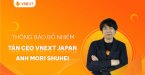 VNEXT HOLDINGS BỔ NHIỆM CEO VNEXT JAPAN - ANH MORI SHUHEI