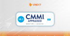 VNEXT SOFTWARE chính thức chinh phục chứng chỉ CMMI Level 3