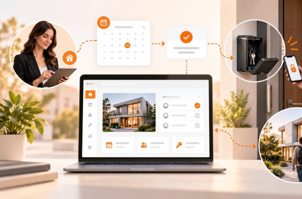 Security hardware company eliminates manual key handoffs with smart property access