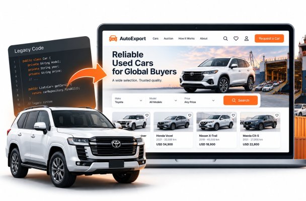 Turning a Legacy Showroom into a 24/7 Global Car Marketplace & Auction Engine