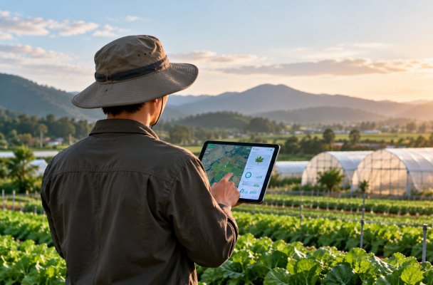 Interactive polygon maps and connected IoT sensors modernize daily operations across regional farms   