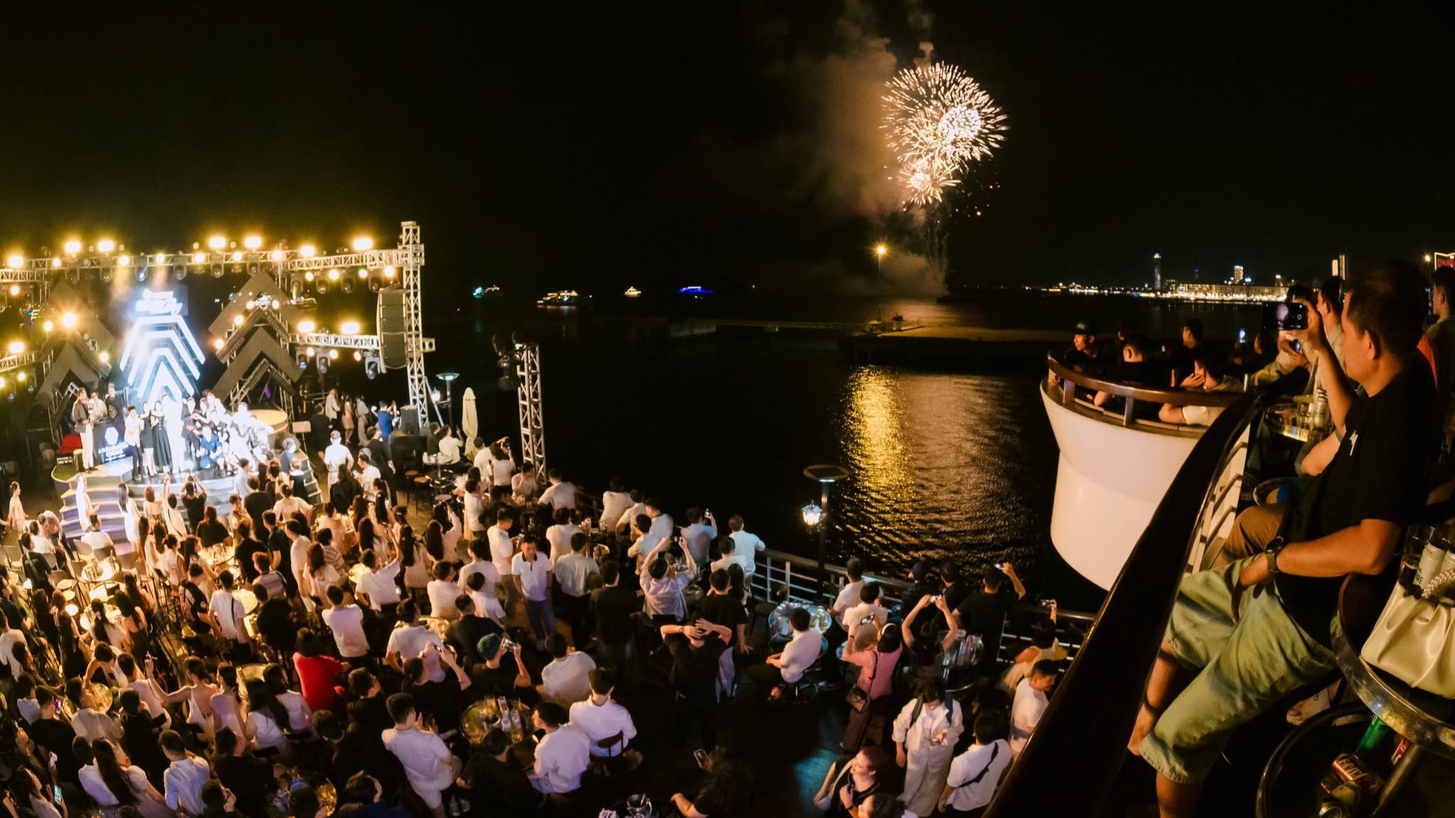 A dazzling firework opening to our gala celebration
