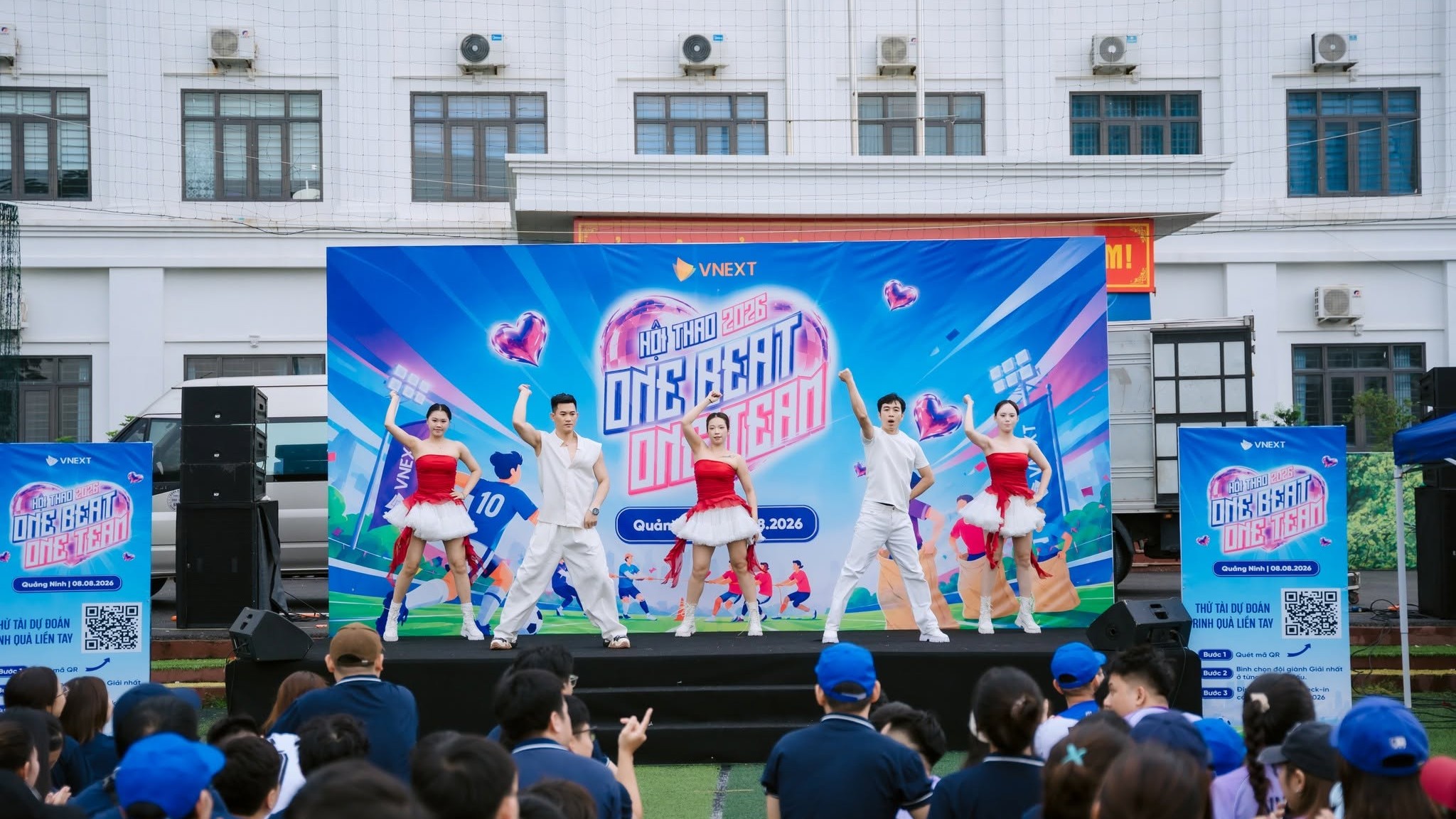A vibrant start to an unforgettable sports event